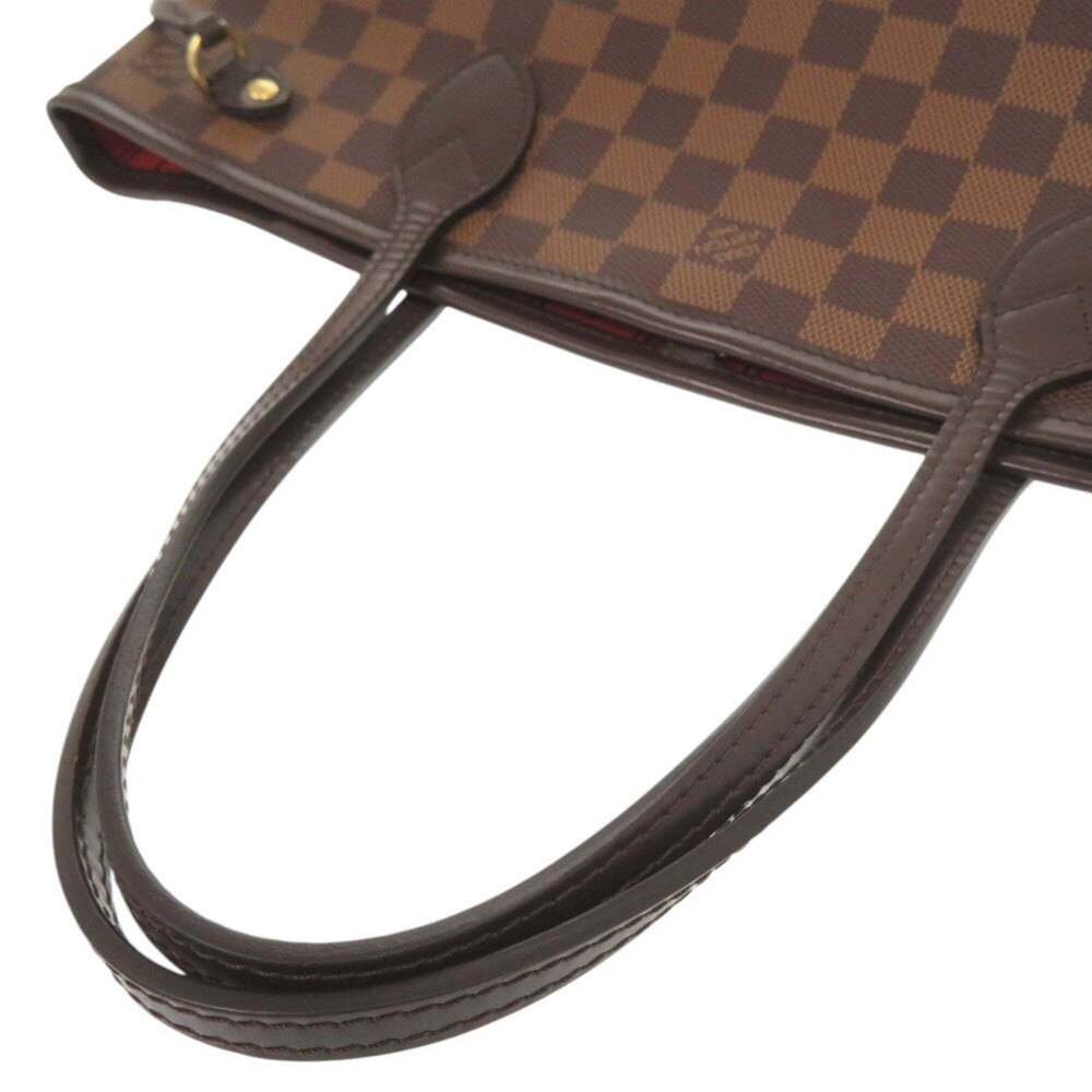 LOUIS VUITTON Brown Damier Neverfull PM Tote Bag - Picture 5 of 10